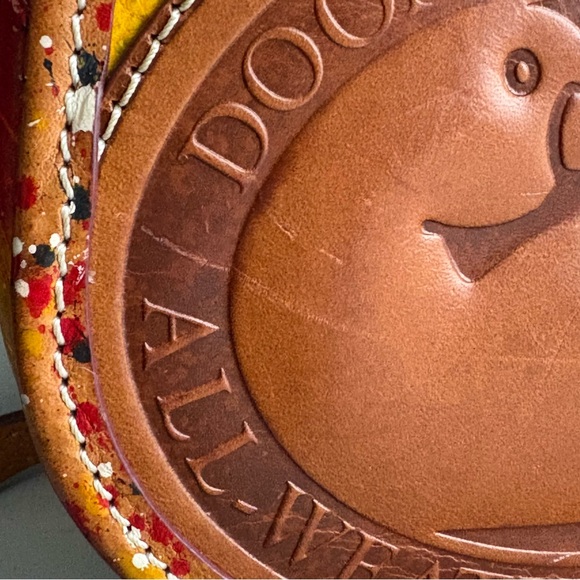 Dooney & Bourke Big Duck Dipinta Florentine Leather Limited Edition Bag - Picture 13 of 16